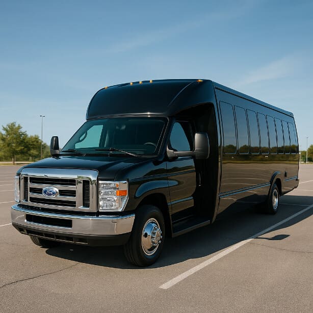 Broken Arrow Coach Bus Service 18 Passenger Minibus