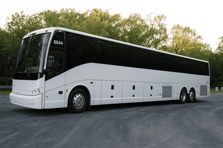 exterior of Broken Arrow Coach Bus Service coach bus