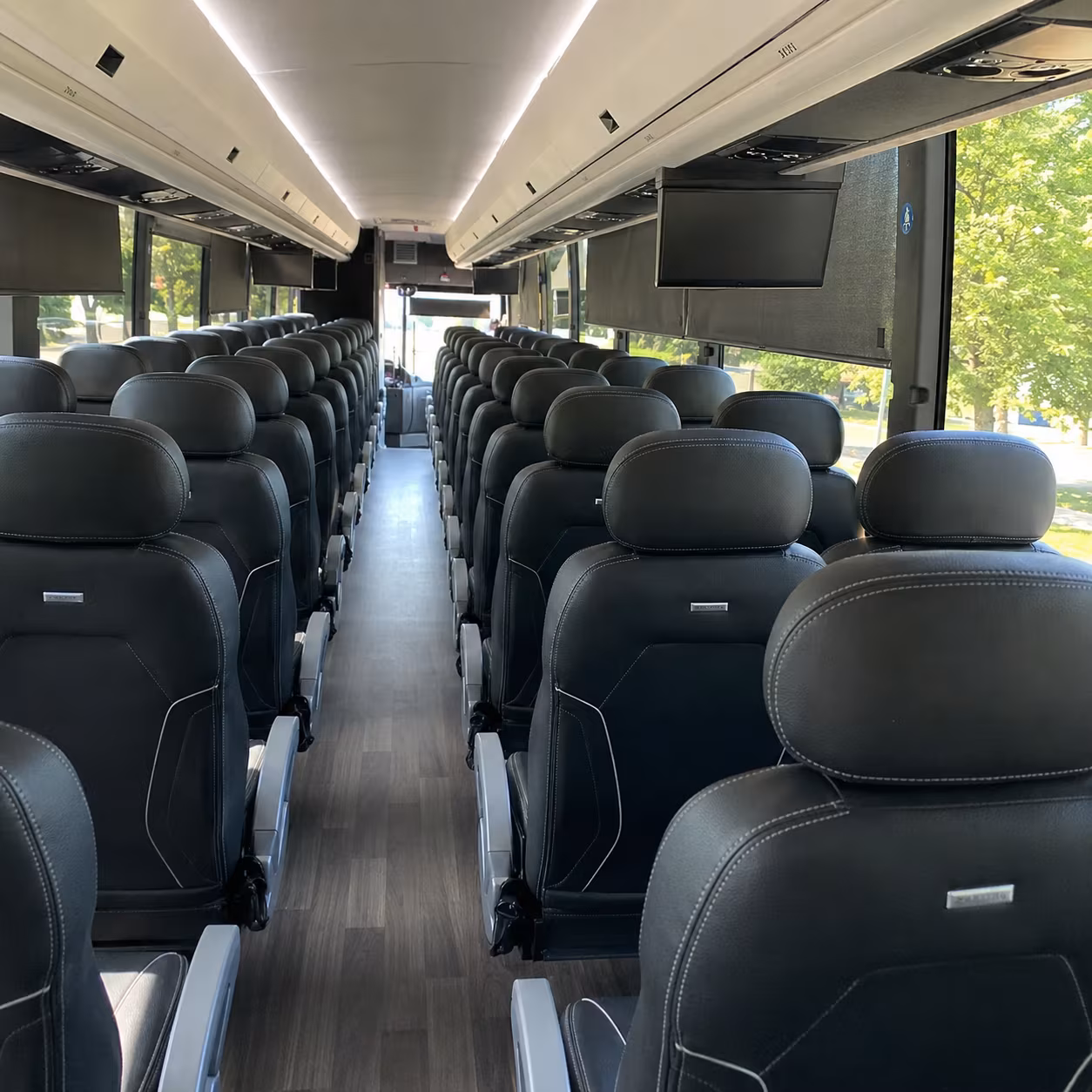broken arrow bus rental service area
