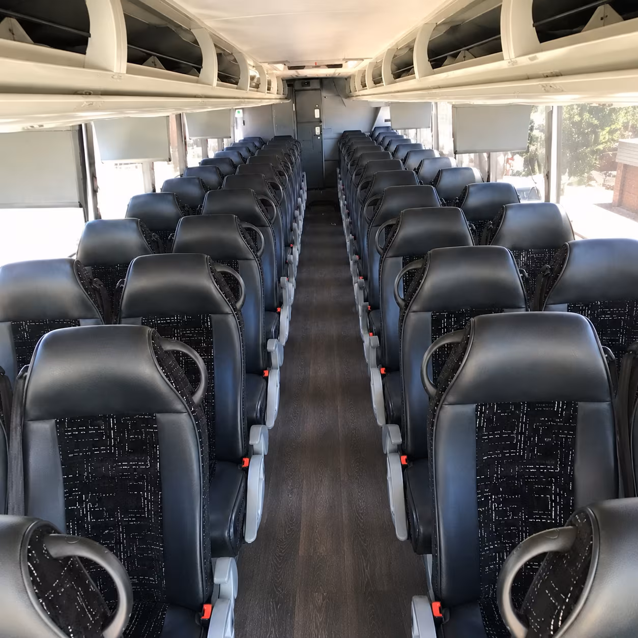broken arrow charter bus rentals for corporate campus shuttles