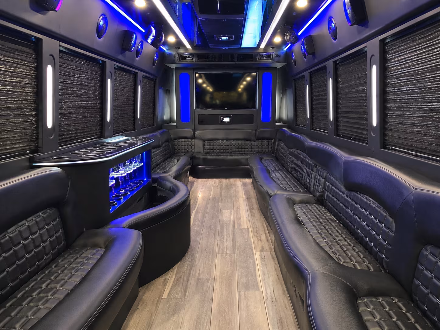 broken arrow concert party bus rental