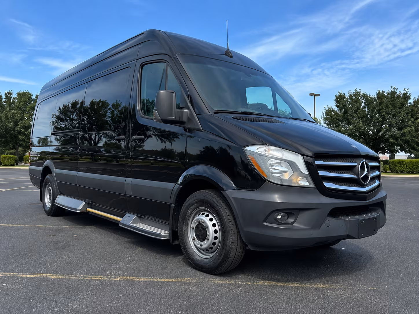 broken arrow private event transportation onboard seating