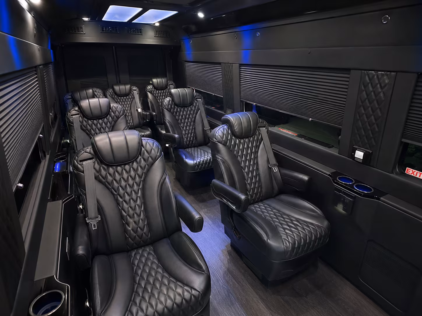 broken arrow wedding transportation onboard seating
