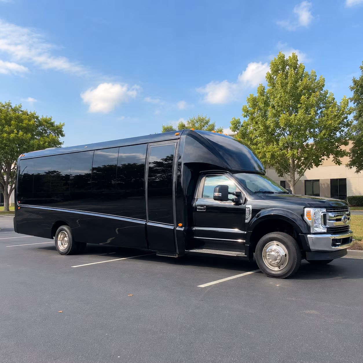 charter buses for away games and regional sports road trips