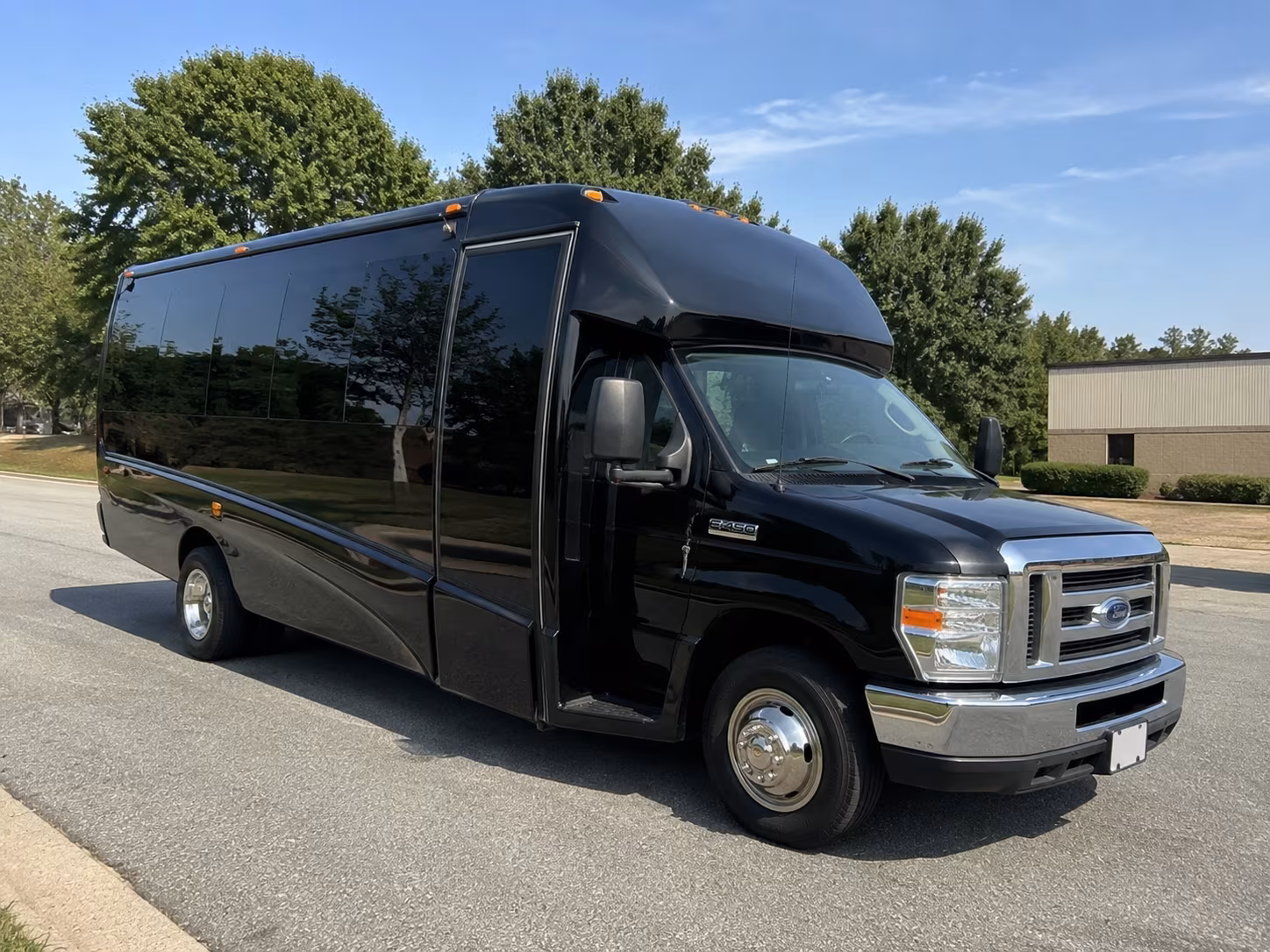 employee shuttle buses for broken arrow s largest corporate campuses